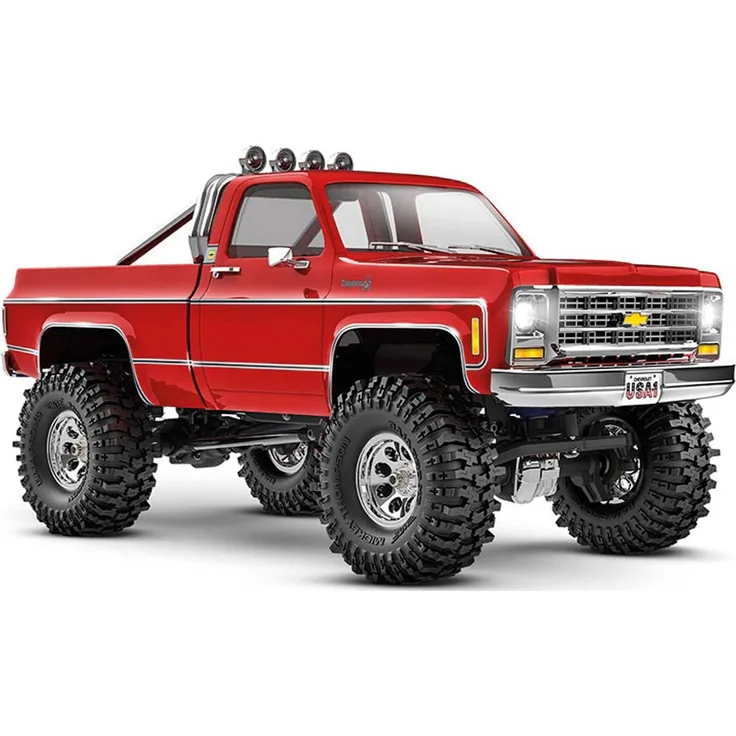 Traxxas TRX-4M 79 CHEVY K10 4X4 LIFTED ROT 1/18 CRAWLER RTR BRUSHED, MIT AKKU UND USB LADEGERГ„T (RTR Ready-to-Run)