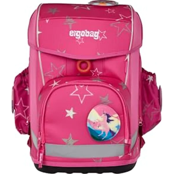 ergobag cubo light Set ergonomischer Schulrucksack, extra leicht, 5-teilig, 780 g, blau – Bild 2