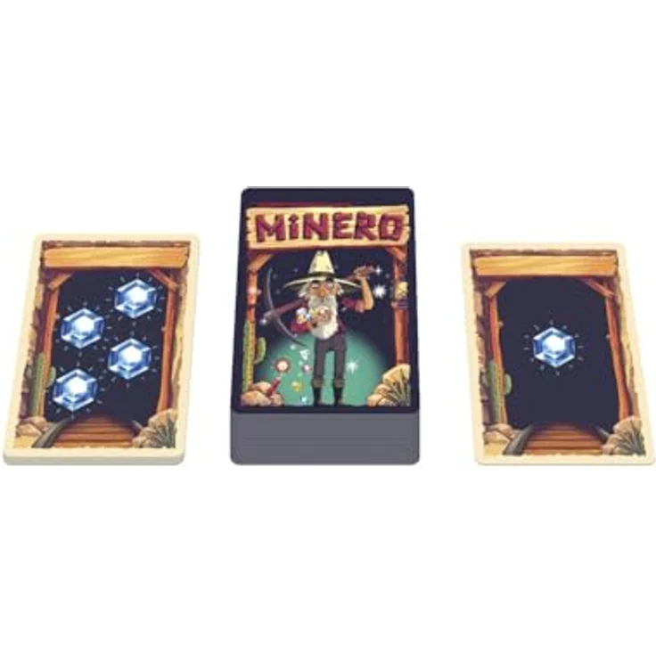 Hasbro Gaming Minero Kartenspiel - Schnelles Strategie-Spiel für 2 bis 5 Spieler, ab 8 Jahren, Spielzeit 20 Min. – Bild 2