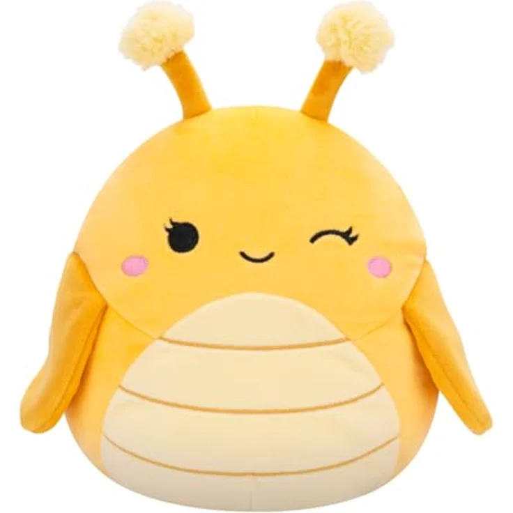 Squishmallows Original, Greer die gelbe Grashüpfer, 19,1 cm, superweiches Kuscheltier zum Sammeln – Bild 2