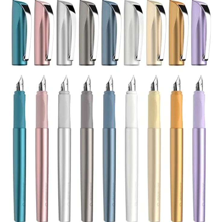Schneider Ceod Shine Füllfederhalter graphite Patronenfüller grau-metallic M (mittel) – Bild 6