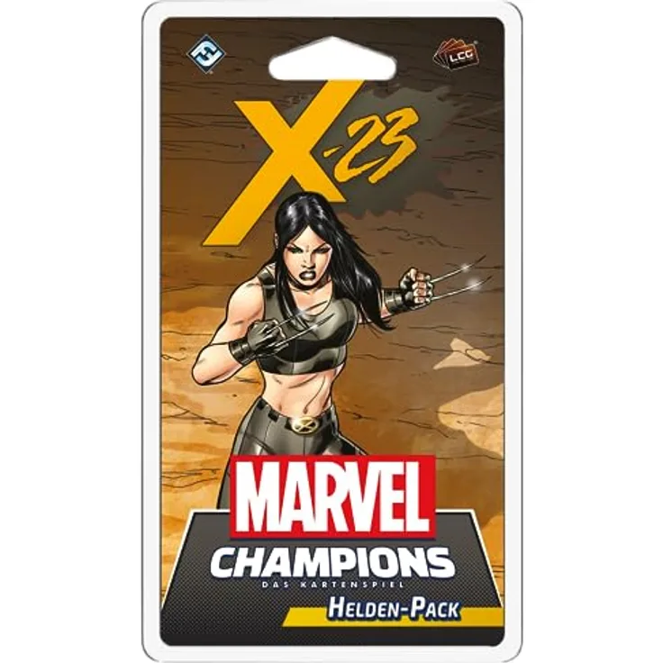 Fantasy Flight Games | Marvel Champions: LCG – X-23 | Helden-Erweiterung | Expertenspiel | Kartenspiel | 1-4 Spieler | Ab 12+ Jahren | 45-90 Minuten | Deutsch