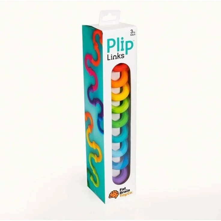 Fat Brain Plip Links, Babyspielzeug zur kreativen Entfaltung mit satisfying "POP!"-Geräusch, bunt – Bild 9