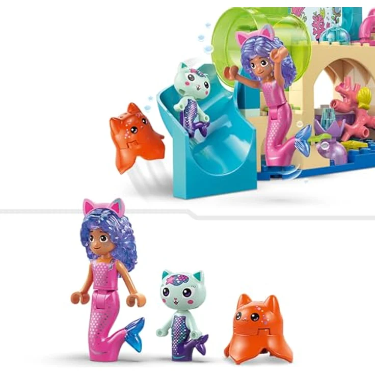 LEGO Gabbys Puppenhaus Meerjungfrau Gabbys Aquarium Abenteuer (11204), Spielzeug-Meeresbewohner für Kinder ab 4 Jahren, 103 Teile – Bild 5