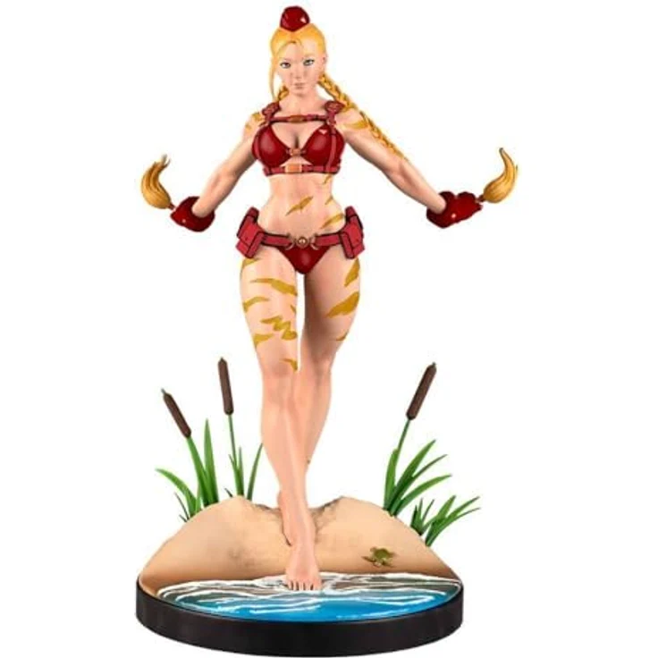PCS Street Fighter Figur 1/4 Cammy: Red Variant, 44 cm - Hochwertige Sammelfigur von PCS