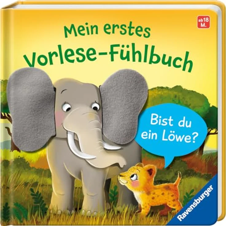 Ravensburger Fhlbuch - Mein erstes Vorlese Fhlbuch: Lwe – Bild 2