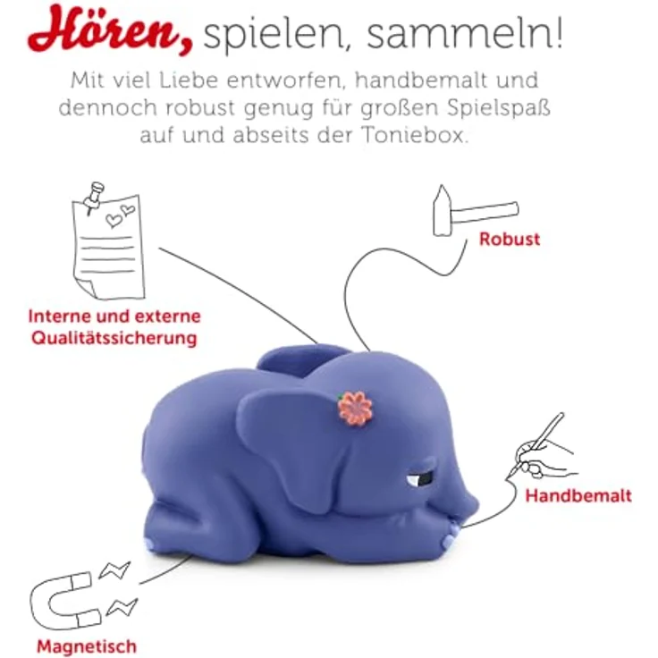 Tonies Hörspielfigur Der kleine Elefant, der so gerne einschlafen möchte – Bild 3