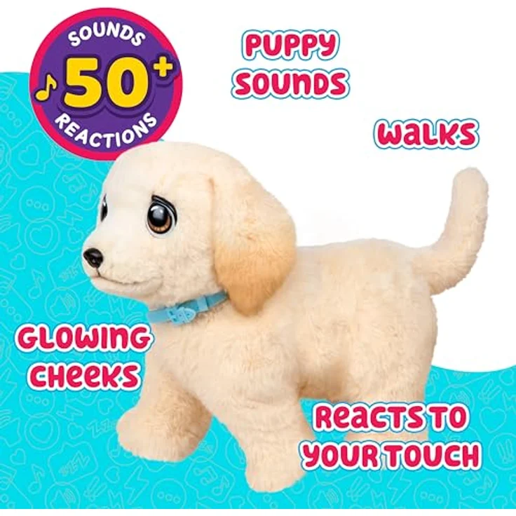 Little Live Pets Ouchies Deluxe Single Pk Cooper, Funktionsplüsch mit Zubehör und Adoptionszertifikat – Bild 5