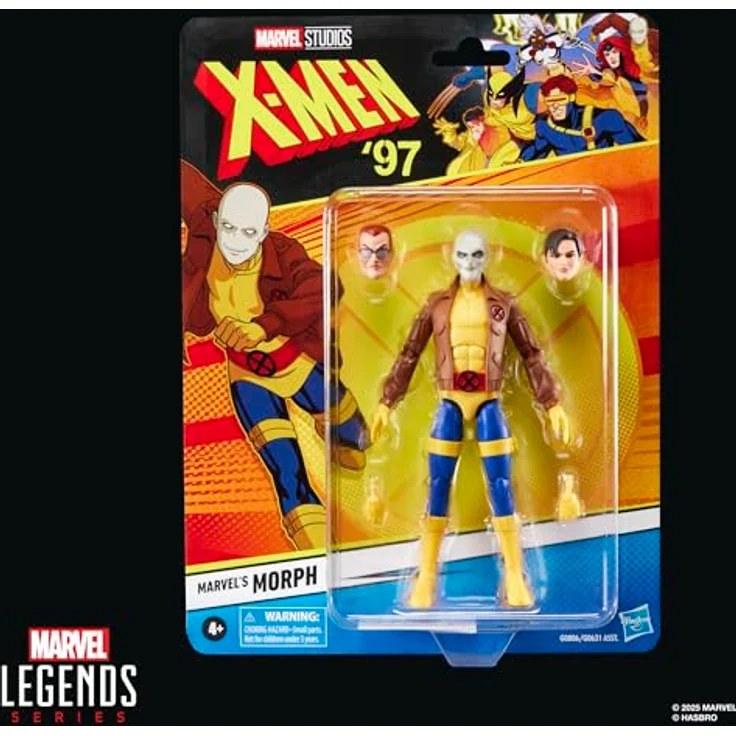 Hasbro Marvel X-Men Legends Morph, 15 cm Action-Figur mit 4 Accessoires, beweglich, gelb – Bild 2