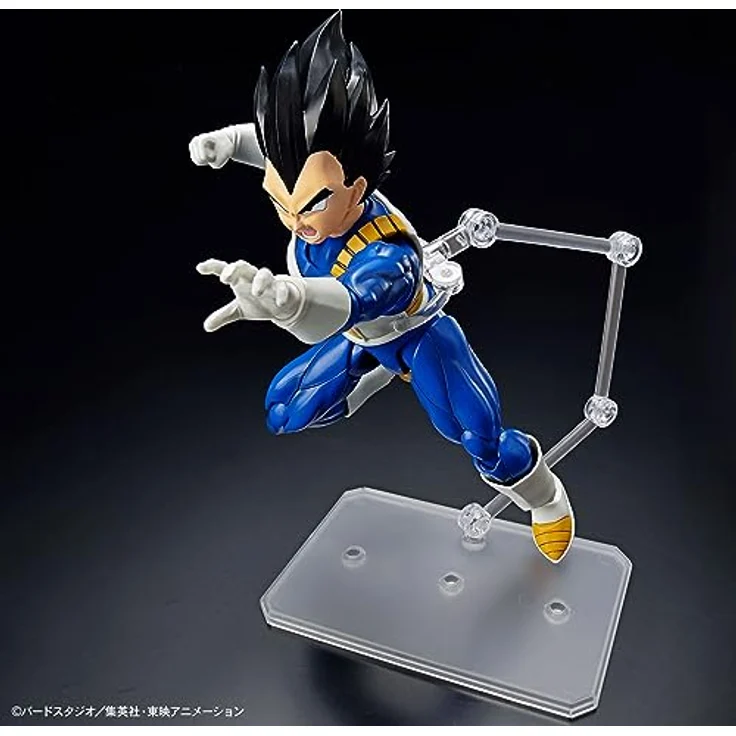 Bandai Dragon Ball Figure-rise Standard Vegeta, Modellbausatz mit Muscle Build System PLUS, austauschbaren Gesichtsausdrücken und Händen – Bild 15