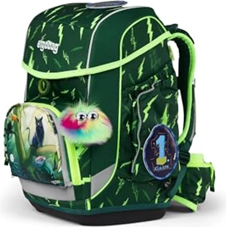 ergobag Cubo Schulranzen-Set 5tlg. Bärtastisch – Bild 4