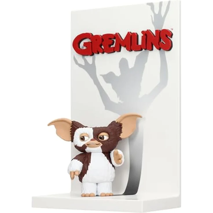 SD Toys Gremlins - Gizmo, detailreiche 3D-Figur mit original Filmplakat, Höhe 25 cm – Bild 3