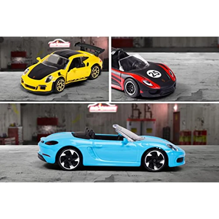 Majorette Spielzeugauto Street Cars Porsche 20 + 2 Discovery Pack 212058601 – Bild 6