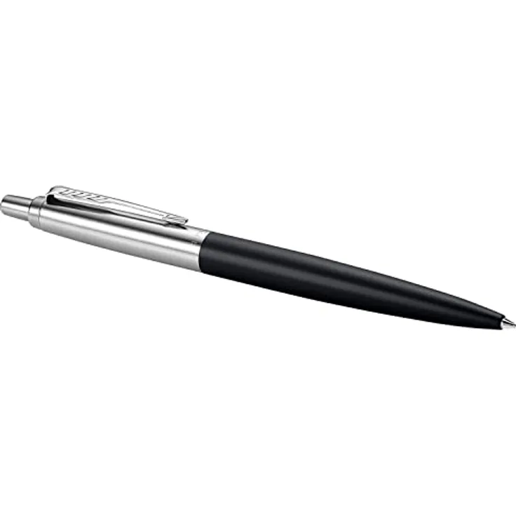 Parker Pen IM Dark Espresso C.C., hochwertiger Schreibstift mit stabiler Edelstahlfeder, Anthrazit