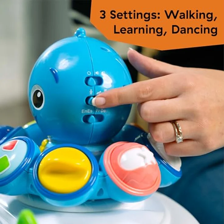 Baby Einstein Step & Twirl Opus 4-in-1 Aktivitäten Lauflernhilfe, Musikalisch, Ocean Explorers, für Kleinkinder (6-24 Monate) – Bild 4
