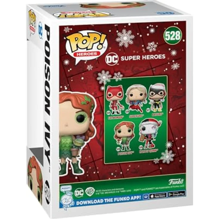 Funko DC - Poison Ivy 528 - Vinyl-Sammelfigur, 9,5 cm, ideale Geschenkidee für DC Comics Fans – Bild 3