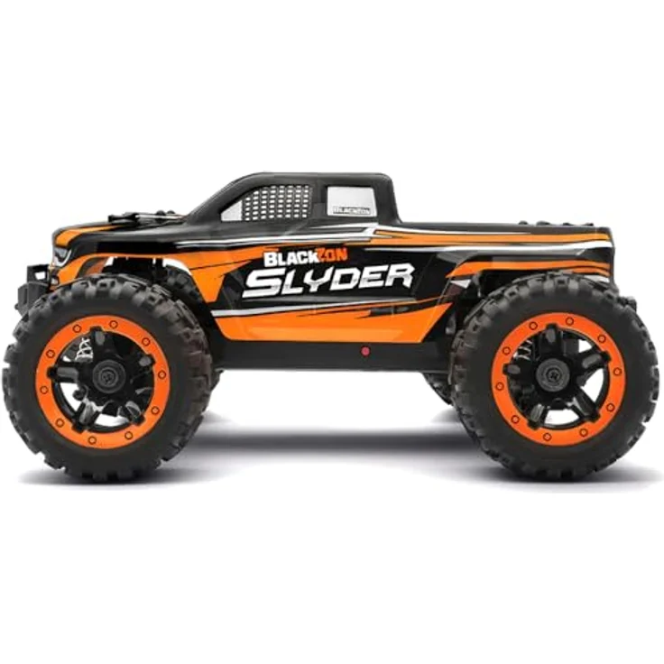 Blackzon Slyder MT, RTR Ferngesteuertes Auto im Maßstab 1:16 mit 4WD, wasserdichter Elektronik und schockierender grün-schwarzer Lackierung – Bild 3