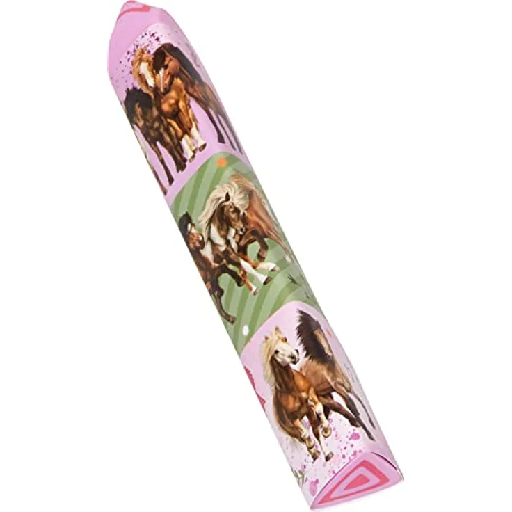 Die Spiegelburg Radierstift - Pferdefreunde, 13,5 cm, aus robustem Kunststoff, für Kinder ab 5 Jahren, vielseitig einsetzbar