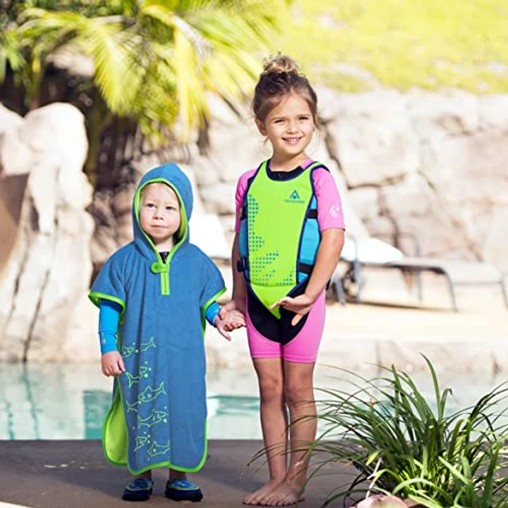 AQUASPHERE Schwimmweste , Schwimmweste für Kinder von 2 bis 6 Jahren, Schwimmweste für Babys und Kinder, Jungen und Mädchen mit verstellbaren Schnallen & verstellbaren Sicherheitsgurten – Bild 5