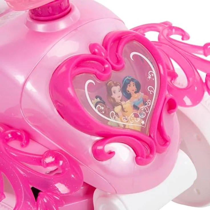 Huffy Disney Princess Luftbalsen Quad, 7.2V mit Seifenblasenfunktion und Disney-Princess-Design – Bild 5