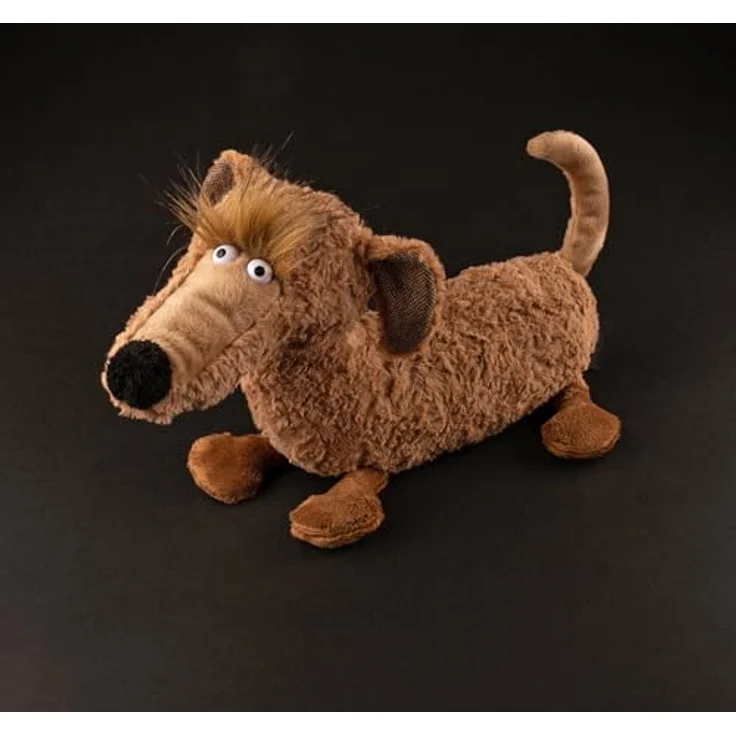 Sigikid 31013 Dackel Sausage Schorschi, BeastsTown Kuscheltier: Sammeln, Schenken, Spielen, Schmusen - Für Kinder und Erwachsene von 3 bis 99 Jahren – Bild 4