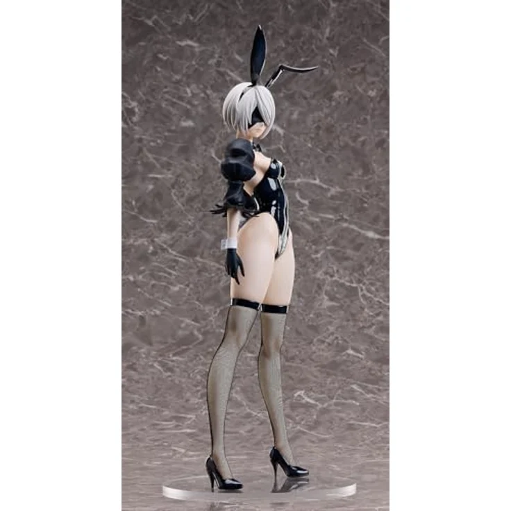 FREEing NieR Automata Ver. 1.1a 2B [Yoruha 2 Typ B] Bunny Ver., 1/4 Maßstab Sammelfigur aus Kunststoff mit Podest, ca. 19,75 Zoll hoch – Bild 5