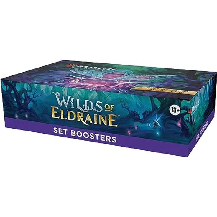 Wizards of the Coast Magic: The Gathering Wilds of Eldraine Set Booster Box, 30 Booster mit seltenen Karten und Artwork-Karten, Englisch – Bild 3