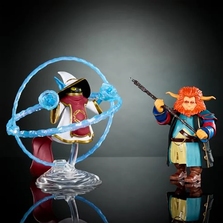 Masters of the Universe Masterverse: Revolution Exclusive Figuren, Gwildor & Orko 2er Pack aus Kunststoff, HTG87 – Bild 2