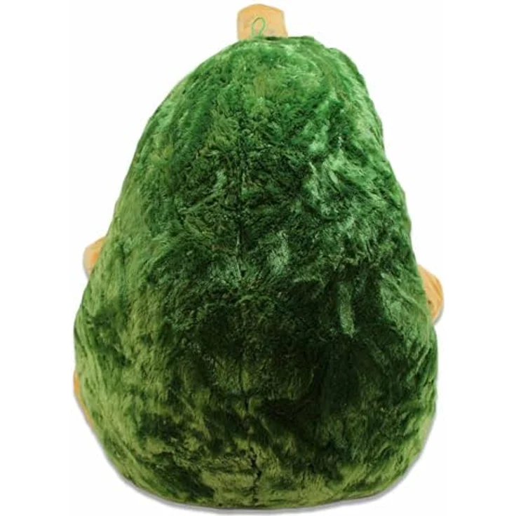 BEMIRO Avocado Kuscheltier XXL – 80 cm Groß, Gestickte Gesichter, Mit Schlaufe, Kuschelig Weich, 2 Motive Wählbar (Cool) – Bild 5