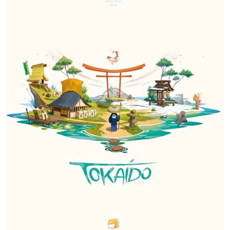 Asmodee Tokaido Brettspiel, Gesellschaftsspiel zum 10. Geburtstag, mehrfarbig, 19,68 x 22,6 x 24 cm – Bild 2