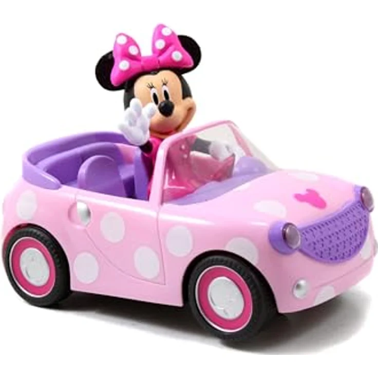 JADA RC-Auto Disney Minnie Mouse Roadster, 2,4GHz, rosa gepunktet – Bild 5