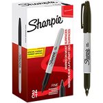 Sharpie Permanent Marker - Marker Stifte mit feiner Spitze - schwarz - 24 Stück Market Set - Preisvergleich