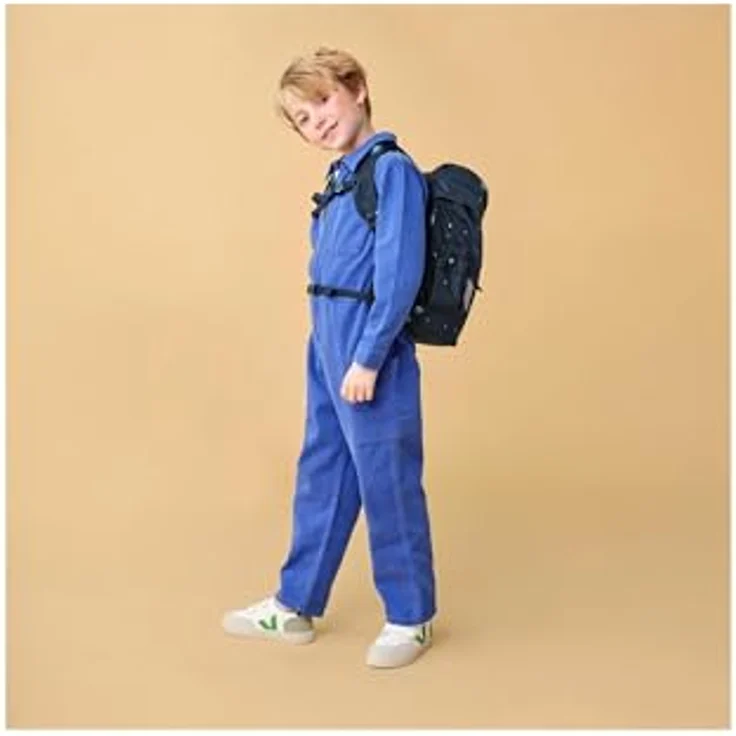 Ergobag Mini, Mehrfarbige Kindergartentasche mit ergonomischer Rückenpolsterung und Fläschchenfach – Bild 5