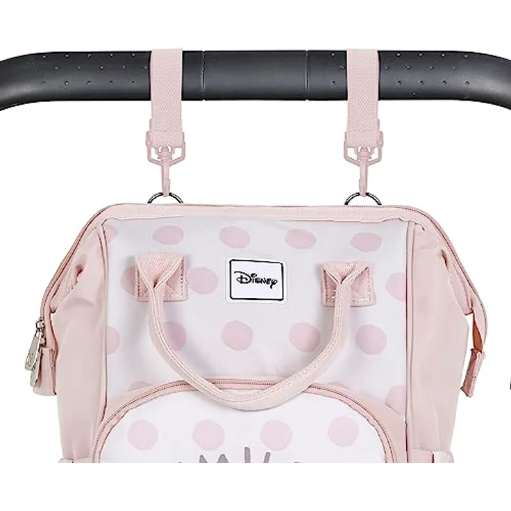 Disney Dear-Mommy Rucksack, Lachs, wasserabweisend, 25 x 40 cm, Kapazität 20 L, Wickelrucksack für Babyartikel – Bild 4