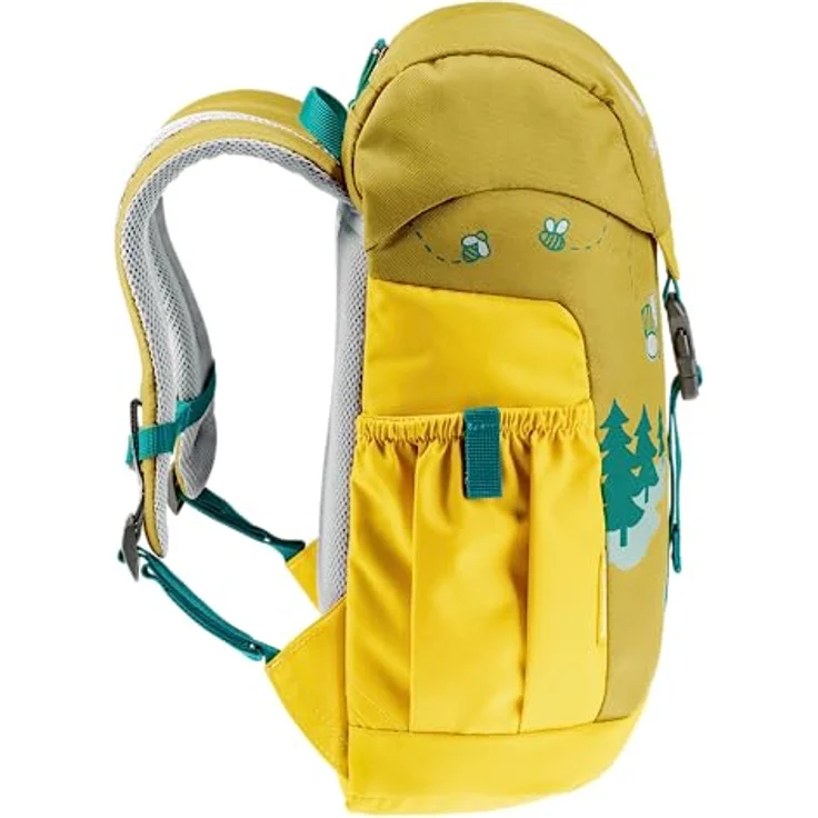 Deuter Schmusebär Kinderrucksack 33 cm, gelb, Polyester, 21 cm x 15 cm – Bild 3
