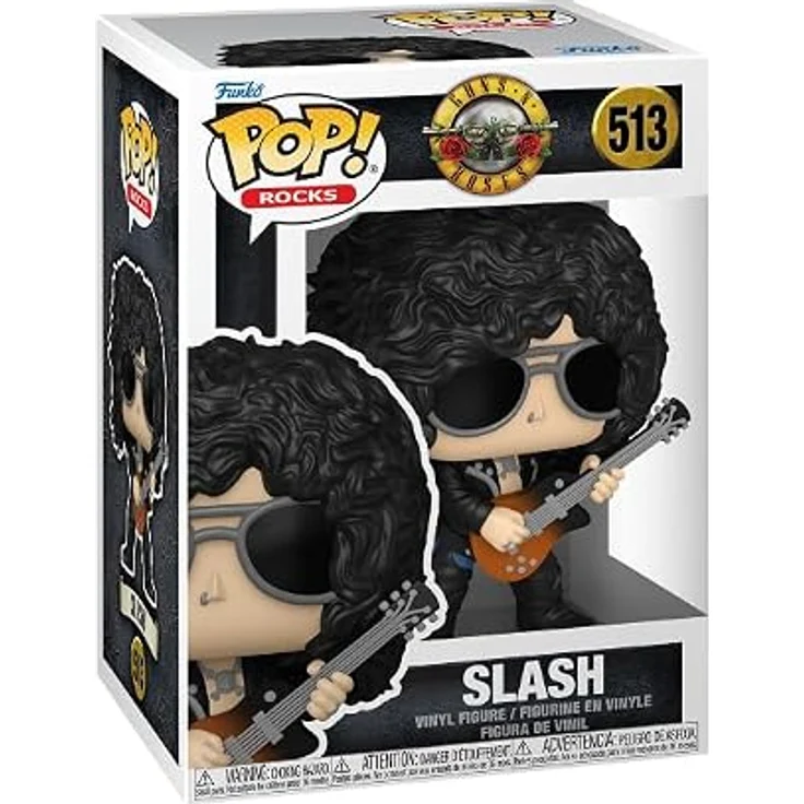 Funko Pop! Rocks: Guns N Roses - Slash #513, Sammelfigur aus Vinyl ...