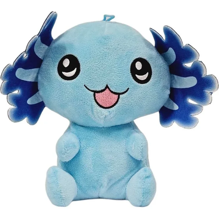 soma Kuscheltier Axolotl Kuscheltier Echse Molch Figur Plüsch 18 cm Püsch blau (1-St), Axolotl Plüschtier Molch Kuscheltier Figur Plüschtier Wassertier - Preisvergleich