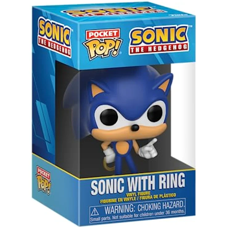 Funko Pocket POP! & Tee: Sonic - Für Kinder - Beflockt L - Sonic The Hedgehog - T-Shirt - Vinyl-Minifigur - Geschenkidee – Bild 3