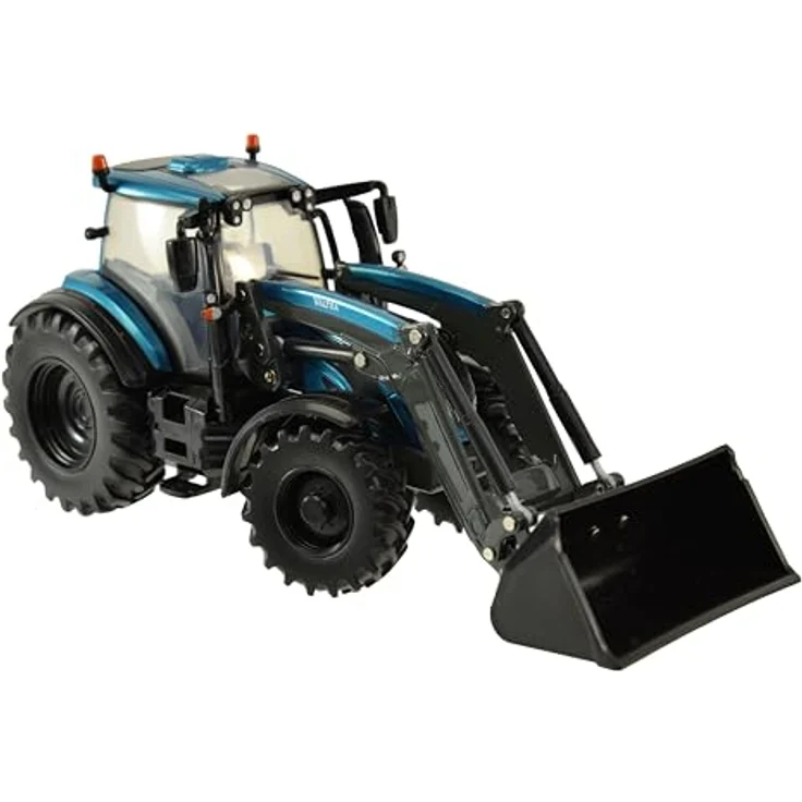 Tomy Valtra T234 Traktor mit Frontlader, Spielzeugfahrzeug für Kinder – Bild 2