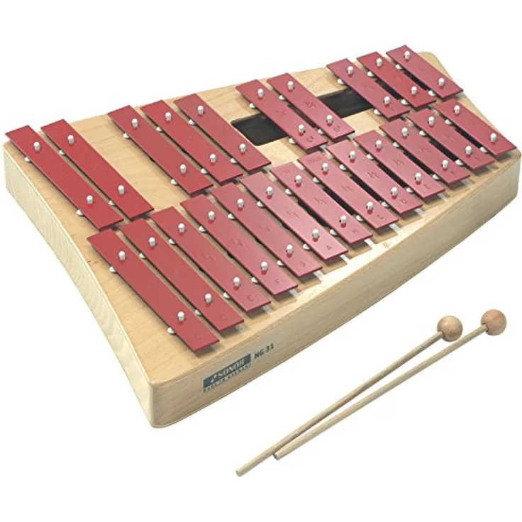 Sonor Glockenspiel NG31 Alto - Orff instrument, 23 Töne, Tonbereich c2-b3