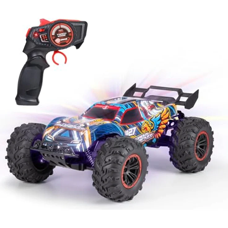 Dickie Toys RC-Monstertruck Furious Phoenix, RTR, 40 cm, mit Licht, blau – Bild 2
