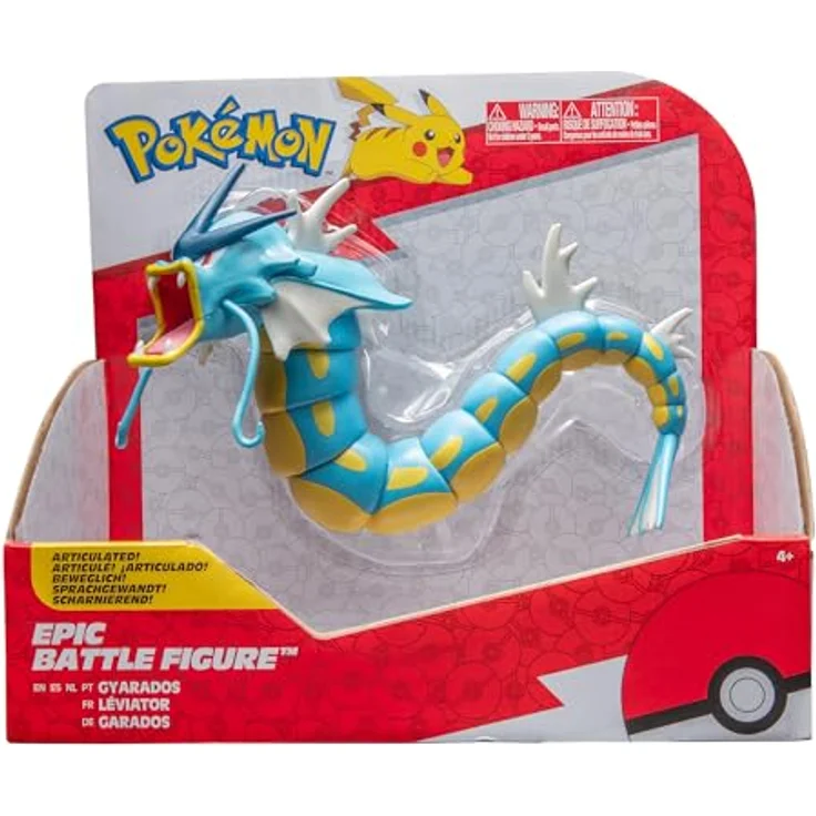 Pokemon Epic Battle Figure Gyrados Serie 5, Sammelfigur mit detaillierter Gestaltung und beweglichen Teilen – Bild 1