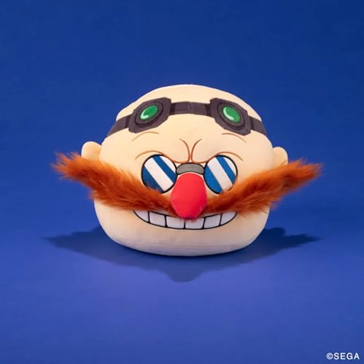 Club Mocchi Mocchi Dr. Eggman Mega Plüschfigur, 38 cm, superkuscheliges Kuscheltier für Sonic The Hedgehog™ Fans – Bild 3