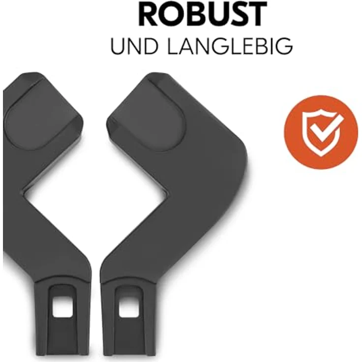 Hauck Universal Autositz Adapter für Shop N Care Kinderwagen, Kompatibel mit hauck Drive N Care oder Babyschalen mit Maxi-Cosi-Aufnahmen, Einfache Befestigung (Schwarz) – Bild 5