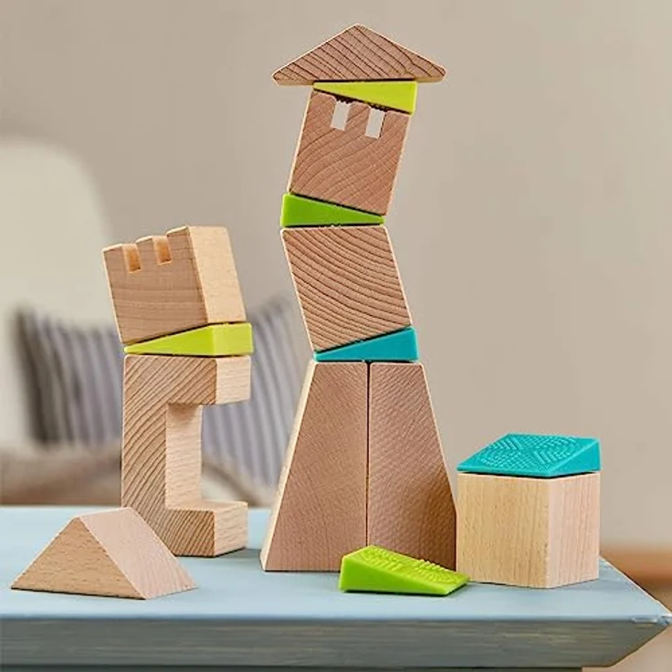HABA 3D-Legespiel Schiefe Türme – Bild 2