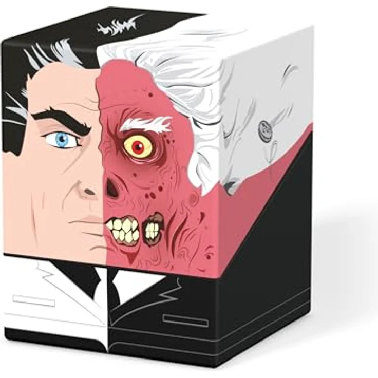 DC Comics Squaroes Squaroe Batman: Gotham City GC011 – Two-Face, Sammelbox für bis zu 100 Karten, Deutschland – Bild 2