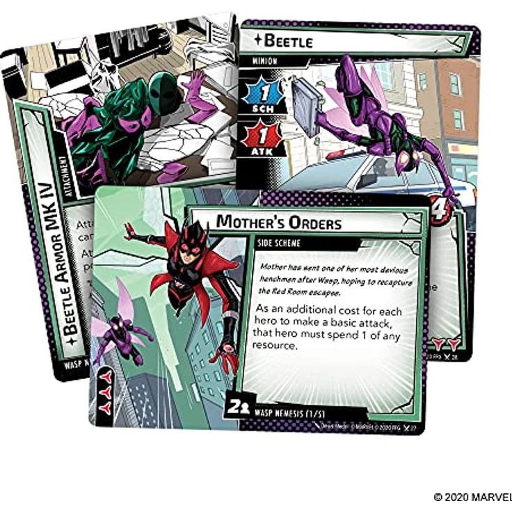 Fantasy Flight Games - Marvel Champions: The Wasp Hero Pack - EN MC13en Various 2. Hero Packs – Bild 5