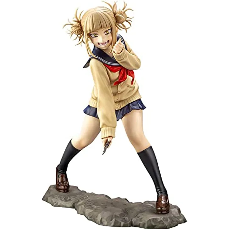 Kotobukiya My Hero Academia ARTFXJ Statue 1/8 Himiko Toga 20 cm, detailreiche PVC Sammelfigur in Fensterbox, Anime Figur