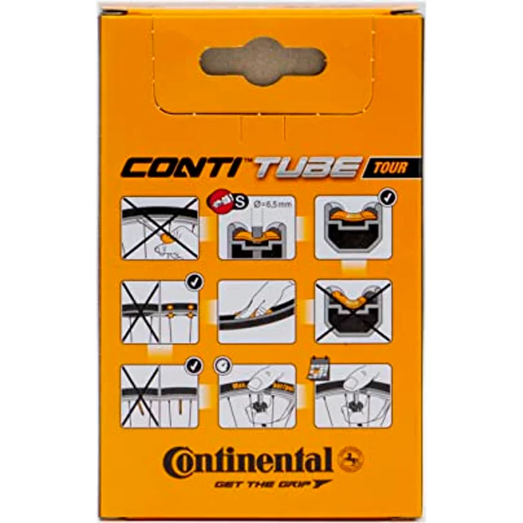 Continental Luftschlauch Fahrrad Tour 28, , Schwarz, 182031, S 42 – Bild 3