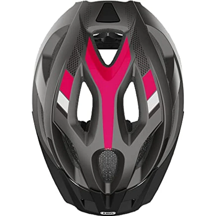 ABUS Stadthelm Aduro 2.0 - Allround-Fahrradhelm mit Licht - in sportivem Design für den Stadtverkehr - für Damen und Herren - Grau, Größe S – Bild 4